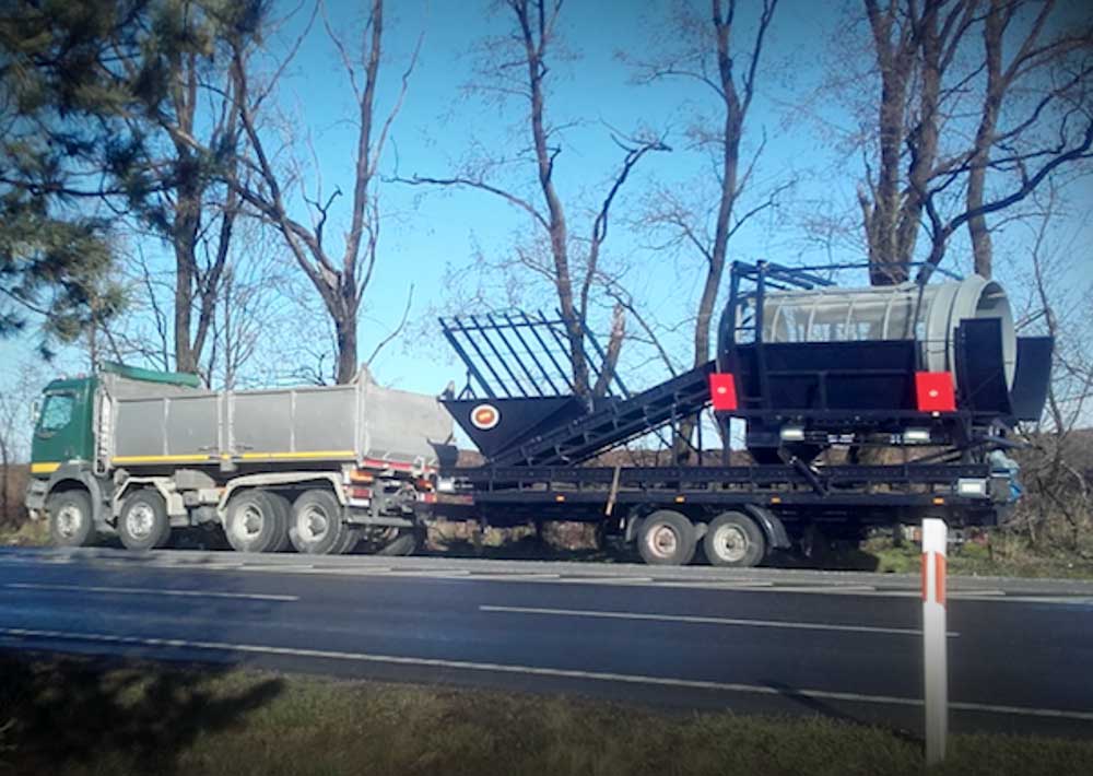 przesiewanie ziemi mobilne